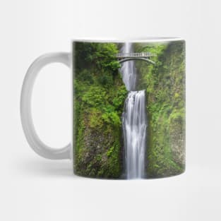 Beautiful Waterfall Meditation Gift Wild Nature Photography Mug